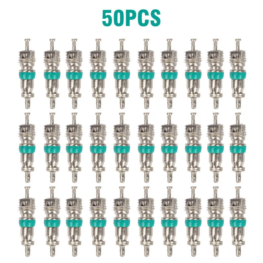 134Pcs Car Air Conditioner Valve Cores Assortment A/C AC Shrader Valve Core & Tool R134 R12 HVAC Valves Kit Auto Accessories