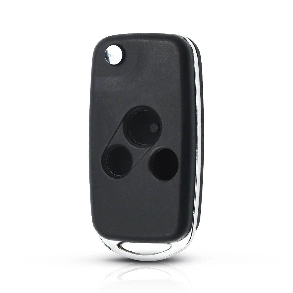 Car KEYYOU Modified Folding Key Case For Honda Accord CR-V Civic Pilot Odyssey 2/3 Buttons Shell Case Cover smile