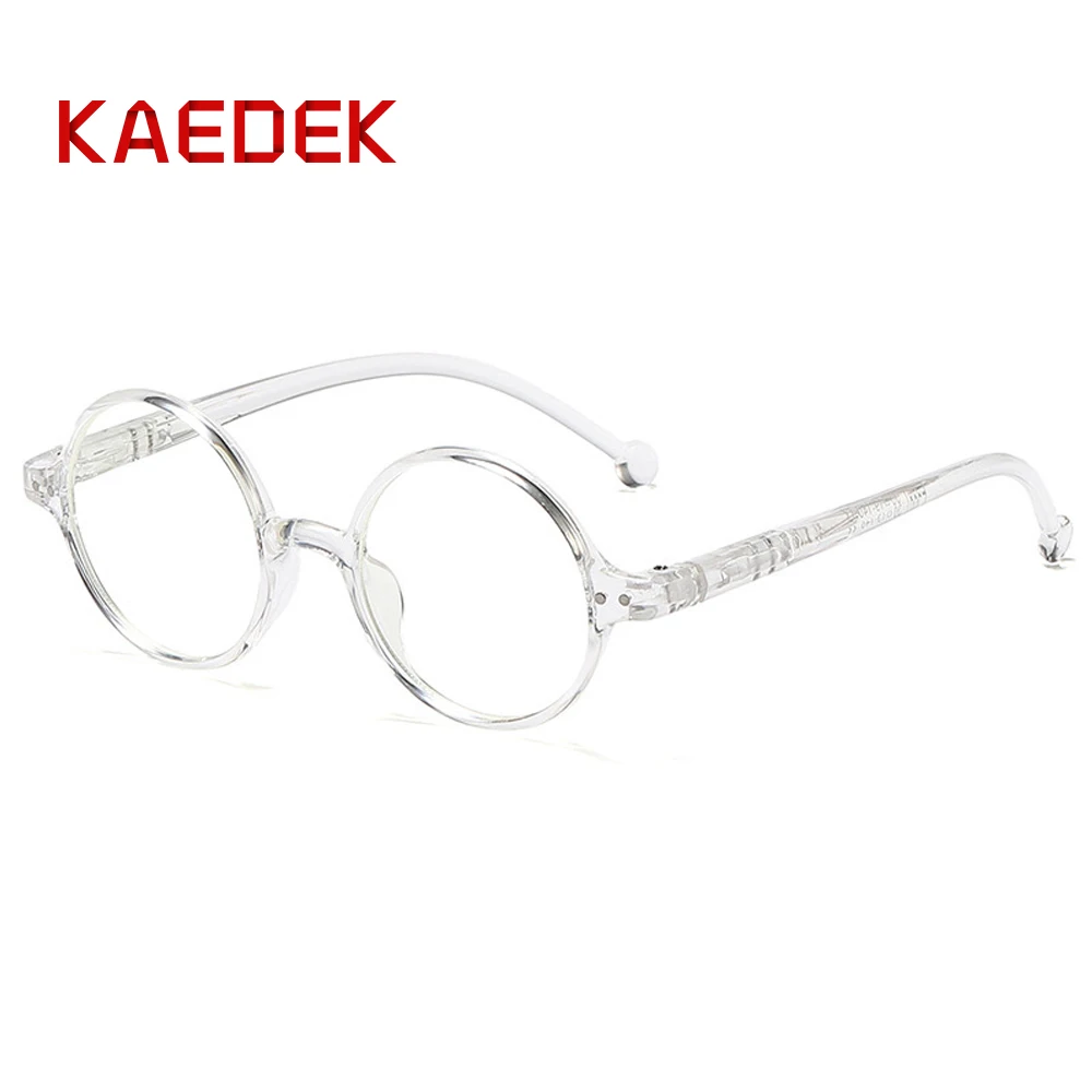 Glasses KAEDEK Round Reading Ultralight Small Frame ddmysmile Presbyopic Eyeglasses Blocking Blue Light Hyperopia Eyewear +1.0..+4.0 Gafas Smile +