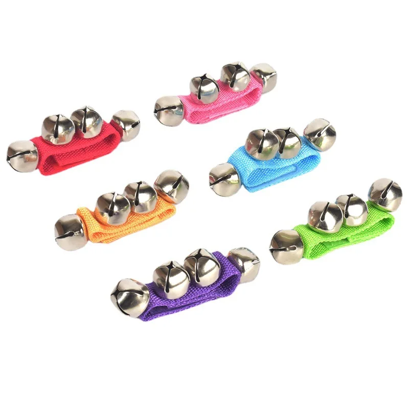 Baby Wooden Toys Children Stroller Portable Bell Musical Instrument Smooth Colour 1-3 Year Old Kids Girl Boy Birthday Gifts TMZ