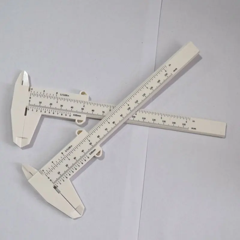 10 Pcs Plastic Eyebrow Ruler Measuring Vernier Caliper Tattoo Microblading Caliper new 2025 Ruler Permanent Makeup Measurement Tool Tatoo