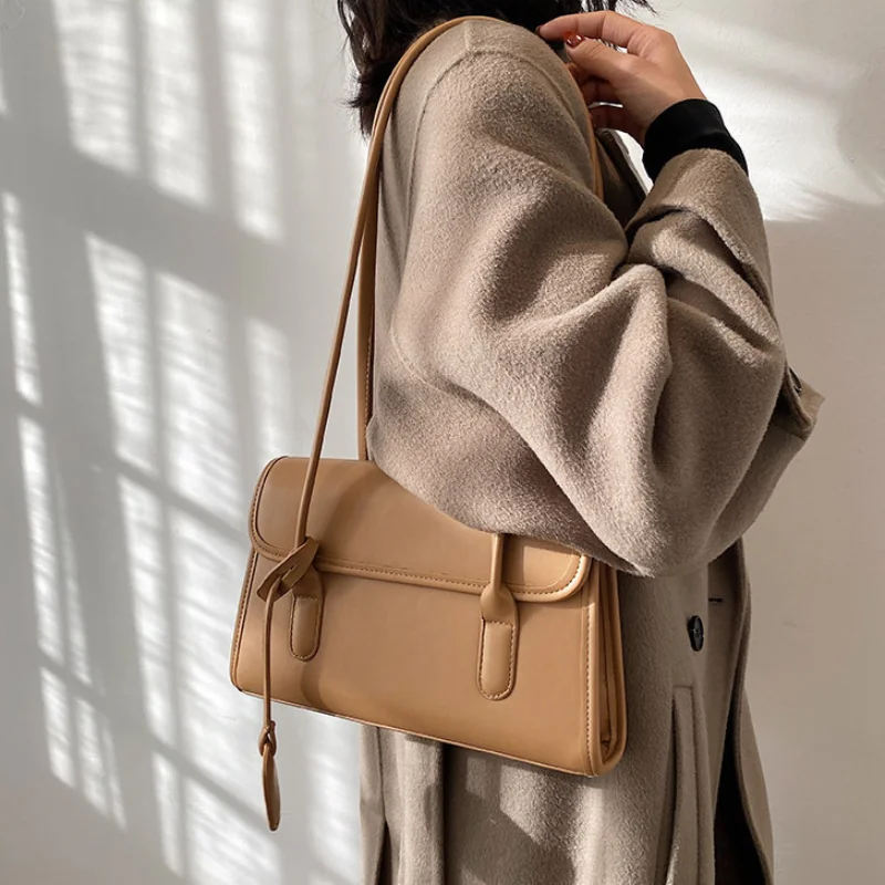 PU Simple Women's Casual Messenger Crossbody Midium Bag Femele Single Shoulder Square Bags for Women Purses and Handbags smile