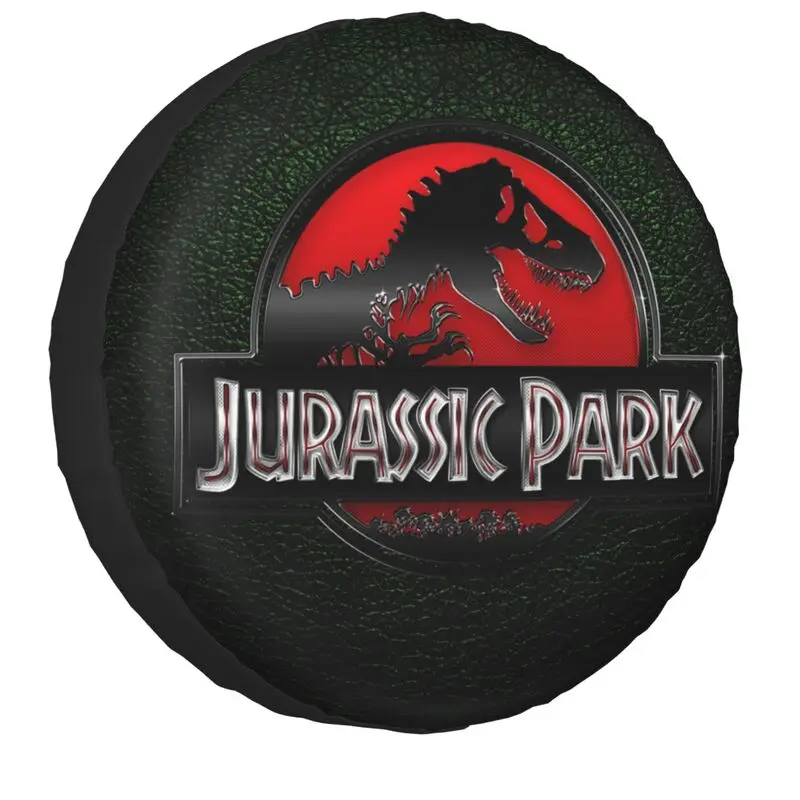 Jurassic Park Spare Tire Cover for Toyota RAV4 Prado Jeep RV SUV Dinosaur World Car Wheel Protector Covers 14" 15" 16" 17" Inch