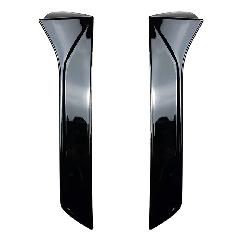 For SEAT LEON 5F FR (Five-door) 2013-2021 Rear Window Side Spoiler Wing Car Styling Auto canards Splitter tail Window Wings
