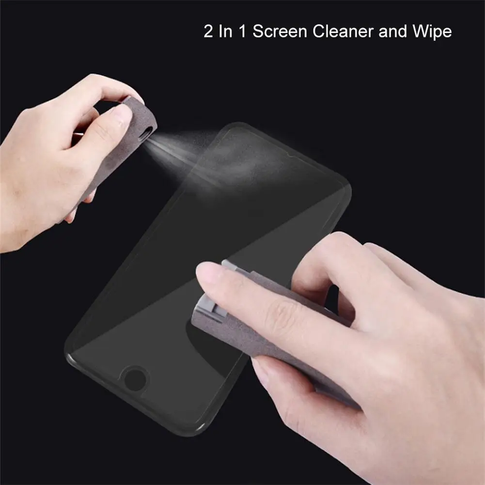 Cleaner Fingerprint-proof Kit Screen Portable Lcd Screen Cleaning Spray Tool For Mobile Phone Tablet Pc smile