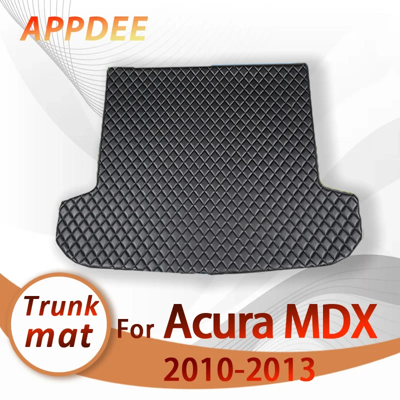 APPDEE Car trunk mat for Acura MDX Seven seats 2010 2011 2012 2013 cargo liner carpet interior accessories cover