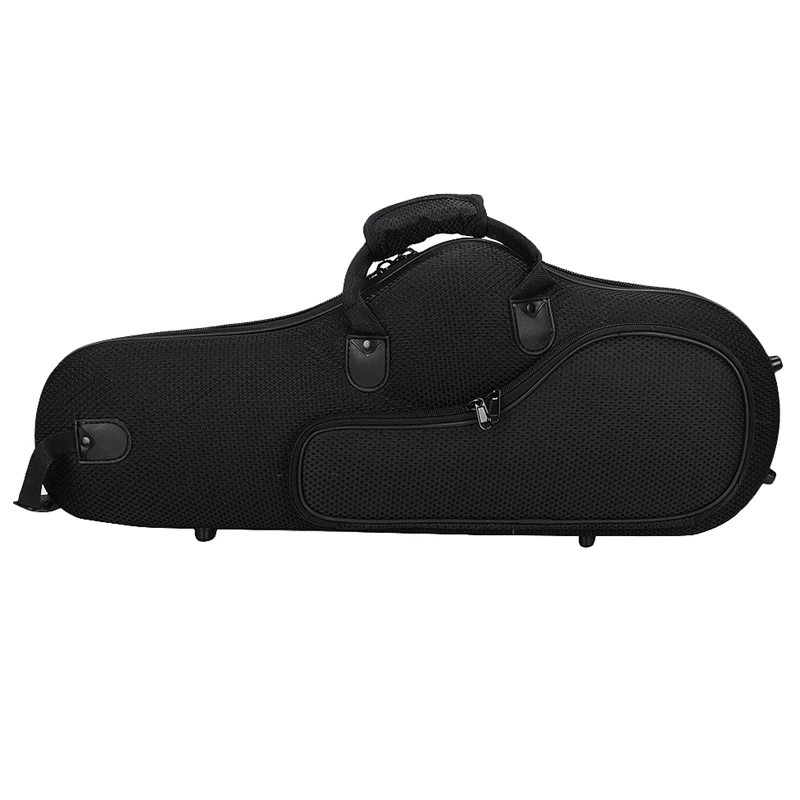 Water-Resistant Oxford Fabric Alto Saxophone Gig Bag Thicken Box Sax Soft Case with Adjustable Shoulder Strap Multi Colors