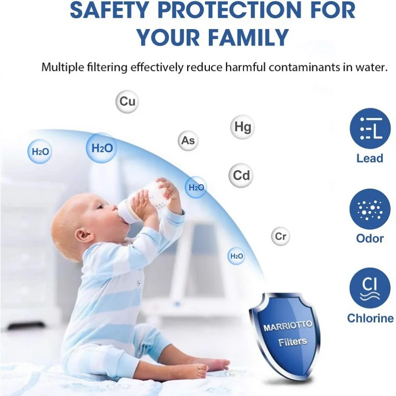 Replace Refrigerator Water Filter For EDR1RXD1, W10295370A,9081, Filter 1, P8RFWB2L, P4RFWB(1-5Pack)