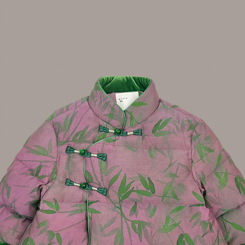 Niche light luxury custom 2023 autumn and winter new national wind Tang suit New Year's clothing to pay homage to the New Year's clothing Ha