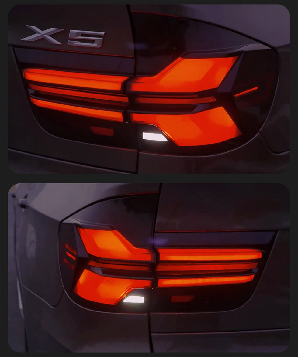 LED Taillight for BMW X5 LED Tail Light 2007-2013 E70 Rear Lamp Dynamic Turn Signal Highlight Reversing Brake