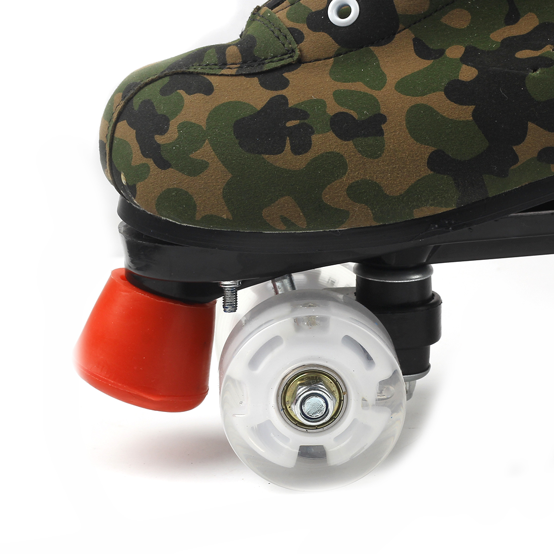Leather Roller Skates Shoes For Adult Sneakers Flash Skating Rollers Camouflage Skate Shoes Patines 4 Wheels Shoes Women Men