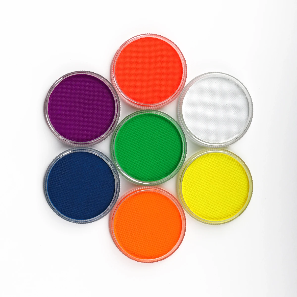 b f Professional Bowitzki UV Glow g Face Paint Body Water Based painting Makeup Safe for Kids and Adults Split Cake Sin