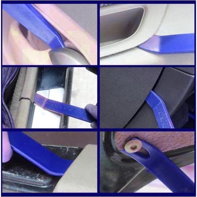 Universal Car Disassembly Trim Tool Auto Repair Sound Audio Removal For Automobile Clamps Mixed Size Fasteners Clip Complete Kit