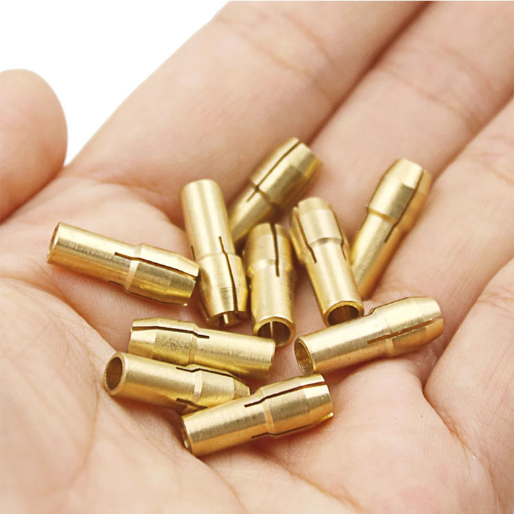3.0mm Mini Drill Brass Collet Chuck Adapter Micro Dremel Rotary Tool Accessories For Woodworking