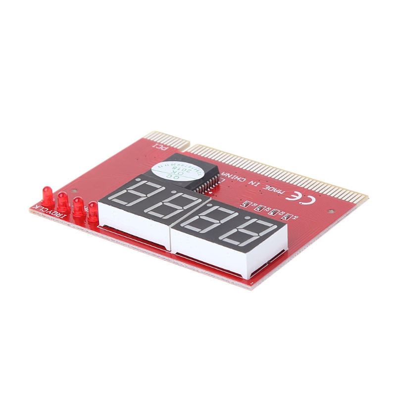 L43D PC Motherboard Analyzer with LED 4-Digit Diagnostic Test Computer PCI POST Tester Card