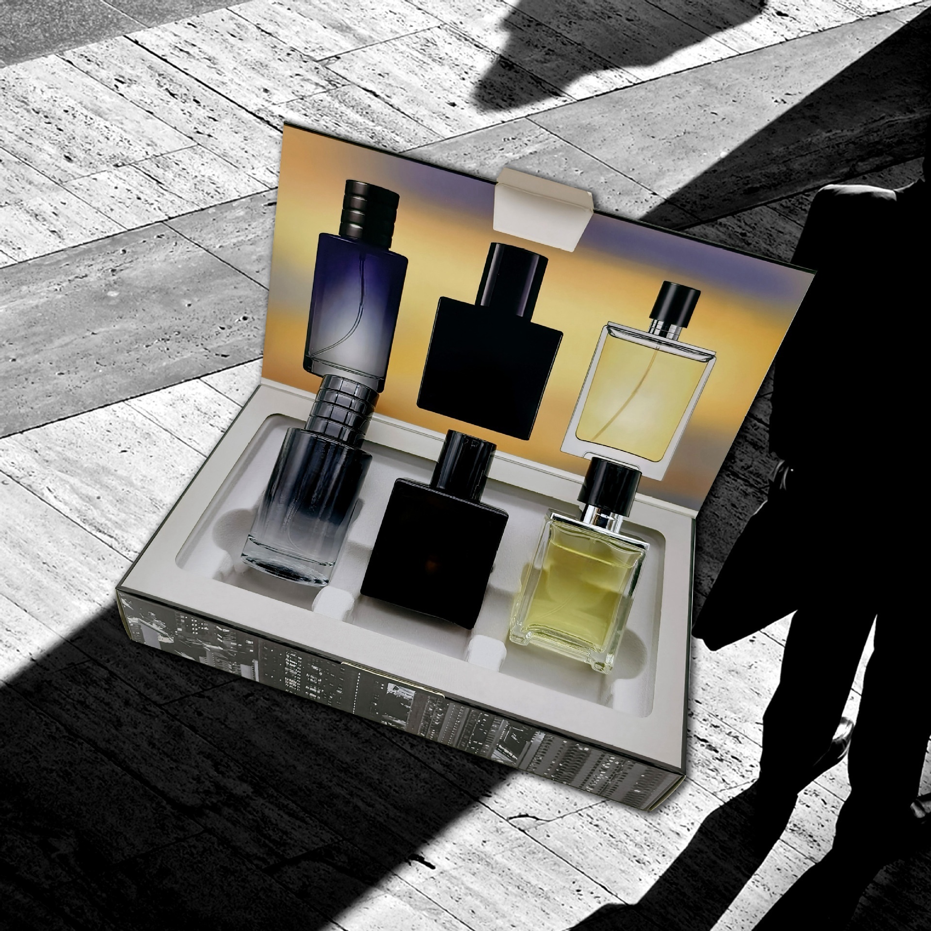 Men's perfume new perfume set fresh and durable fresh cologne perfume gift box can be wholesale
