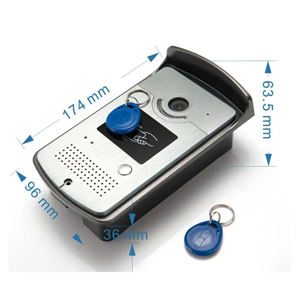 Smart Wifi 1080P Video Intercom for Home Touch Screen Interphone Residential Doorbell Apartment Waterproof Tuya Videophone