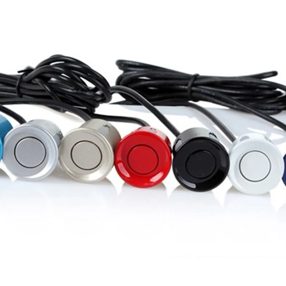22mm Sensor Black Red White Silver Champagne Gold Color for Car Parking Sensor Kit Monitor Reverse System