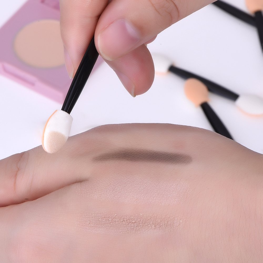 f a Cheap Wholesale Disposable Factory pcs Dual Sided Sponge Tip Makeup Eyeshadow Applicator