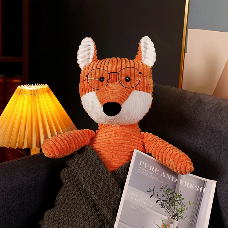 Hidden Love Drama Fox Plushie Stuffed Cuddly Anime Doll Cute Animal Plush Toys Peluche for Girls Birthday Gift Girly Present 241108