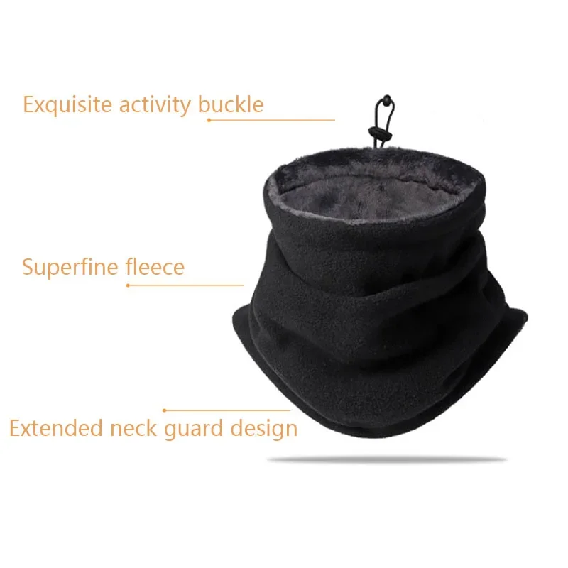 Warmer Winter Gaiter Neck Thermal Bandana Face Cover Half Fleece Mask Hiking Cycling Running Sport Ski Tube Scarf Women Men Kids smile