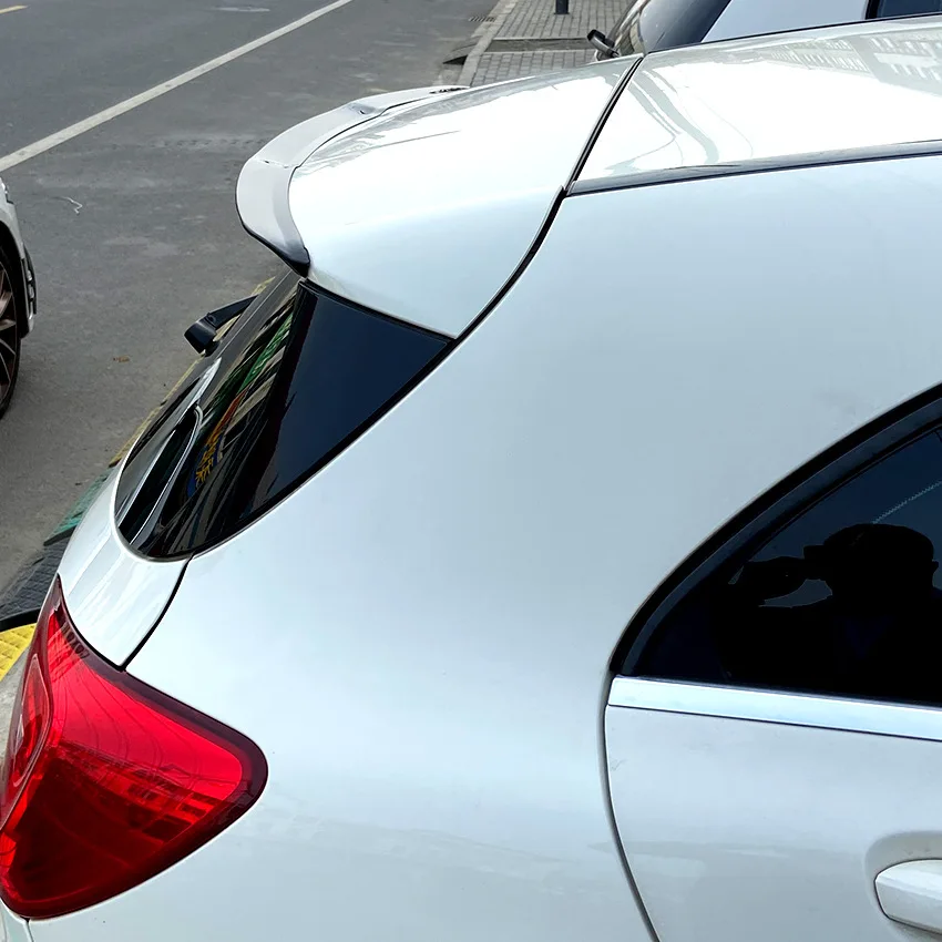 For Mercedes Benz A Class A180 A200 W176 A200 A250 A260 2013-2018 Rear Roof Trunk Spoiler Wing Hatchback Tail Fixed Wind Wing