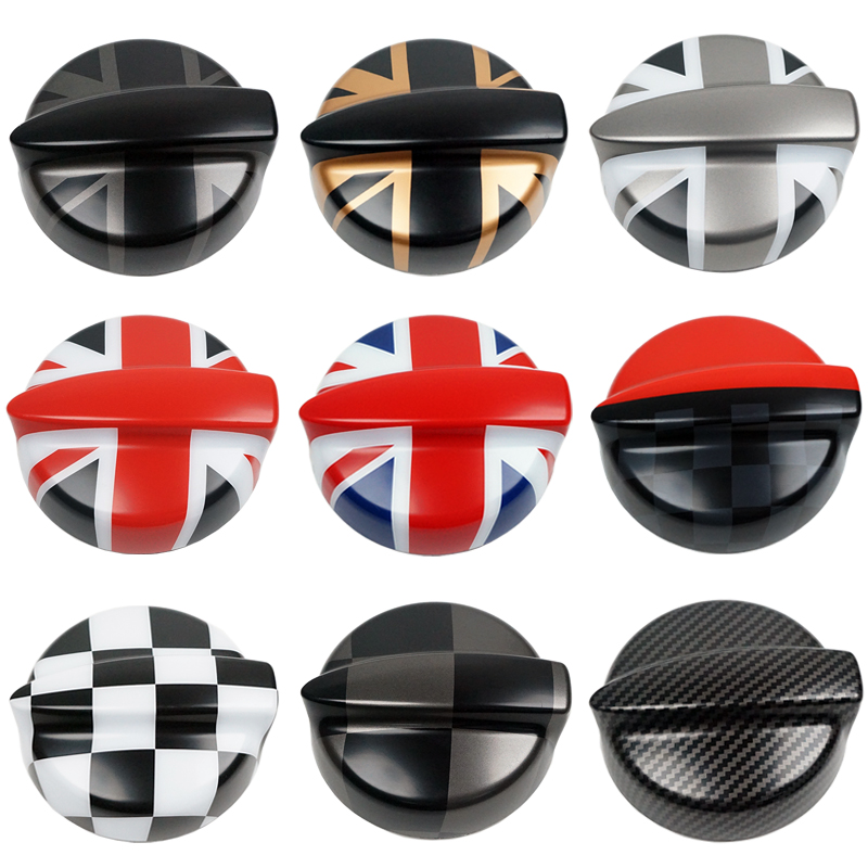 For MINI Cooper S R53 2003-2006 Brand New Plastic Ray Style Black Fuel Tank Cover Car-Styling Auto Accessories