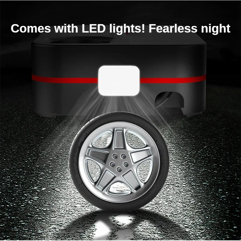 Car Iator 150PSI Tire Pump 120W Tire Compressor Pump Compressor Wireless/Wired Portable Tire Pump For Car Bike Motorcycle RV smile