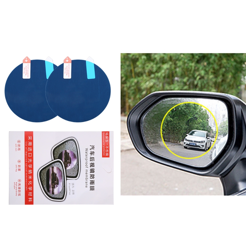 2024 New 2PCS Car new Side Rearview Rainproof Coating Membrane Rear View 2025 Mirror Waterproof Film Protective Clear Safe Sticker