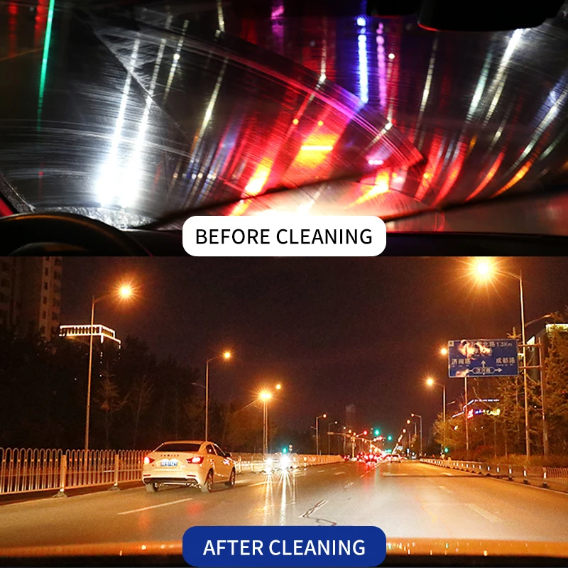 AIVC Car Glass Oil Remover Cleaner Glass Hydrophobic Coating Spray Anti-Rain For Cars Waterproof Coating Agent Car Care Kit