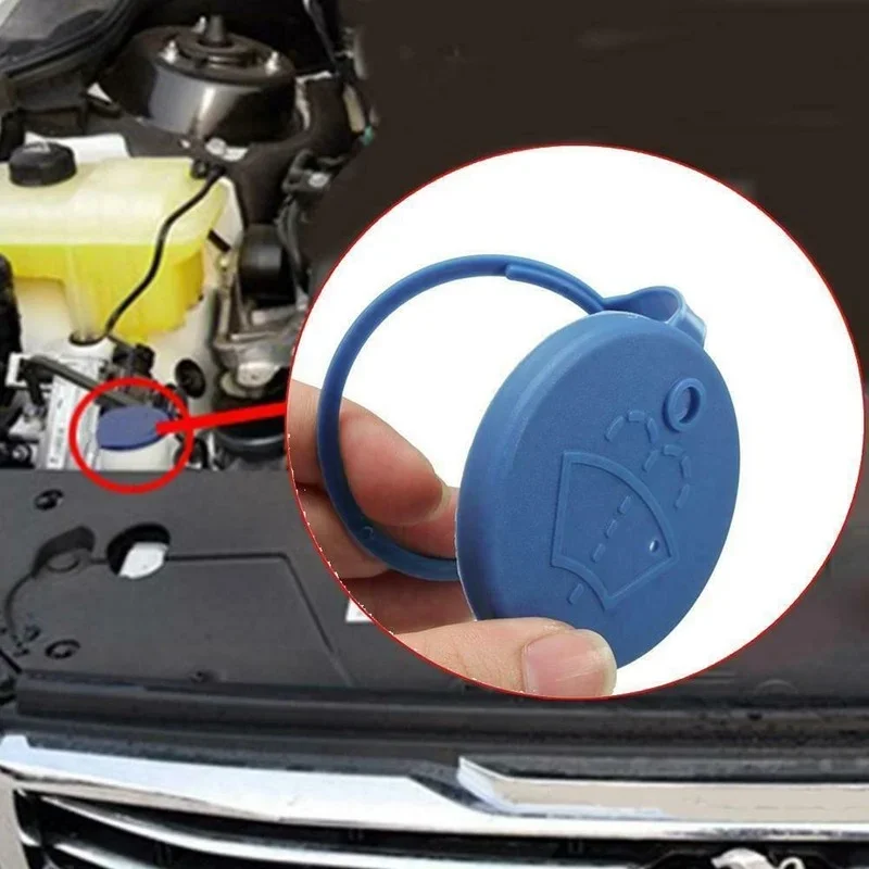 Car Reservoir Tank Bottle Caps Windshield Wiper Washer Cover for Peugeot 106 206 207 306 308 5008 Citroen C2 C3 C5