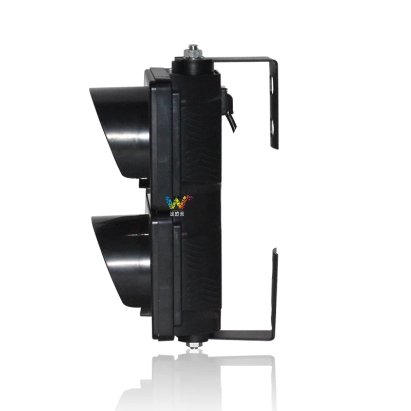 100mm DC12V Or DC24V Or AC85-265V Red Green Zebra Crossing Pedestrian Led Traffic Signal Light With Remote Control
