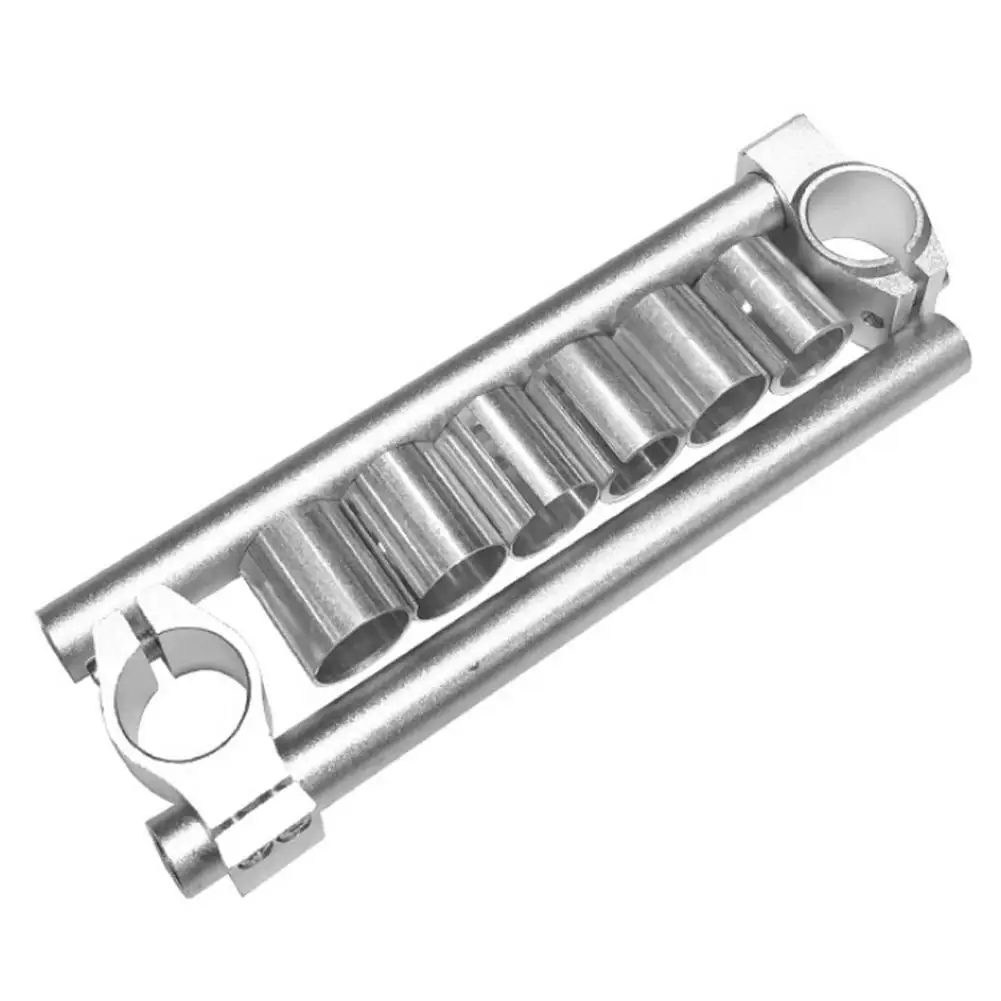 Universal 26mm 2Pcs CNC 30mm 31mm Motorcycle Handlebar Clip On Fork Handle Bars 28cm x 5.5cm smile