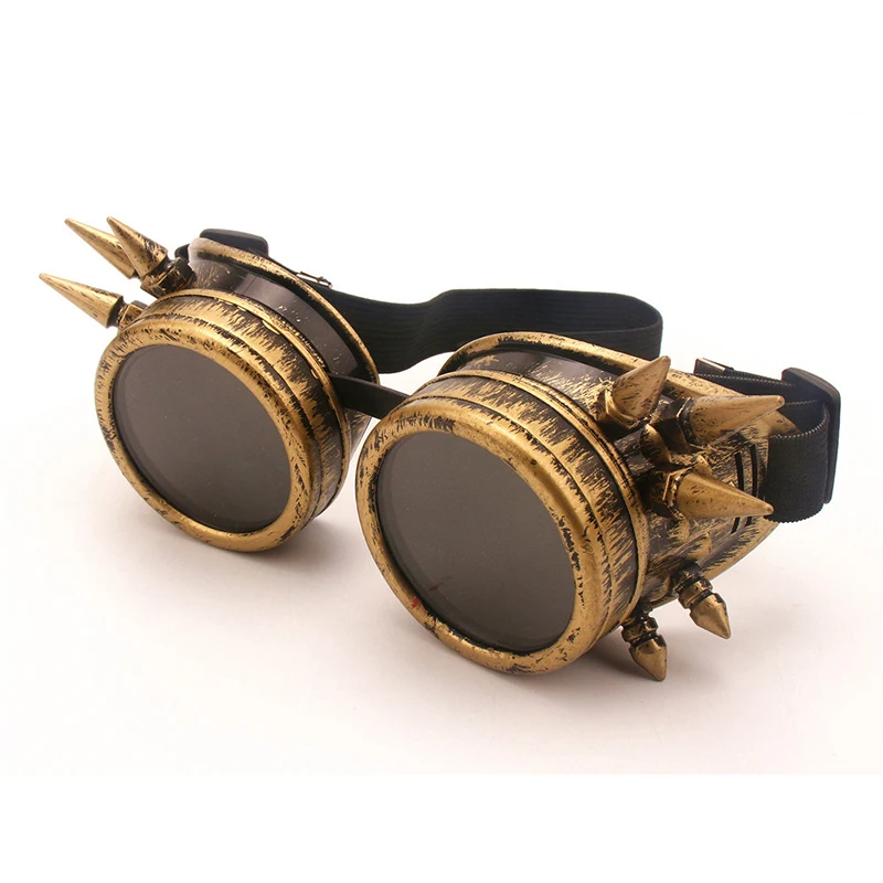 Vintage Style new Steampunk Goggles Welding Punk 2025 Glasses Party Bar Cosplay Props
