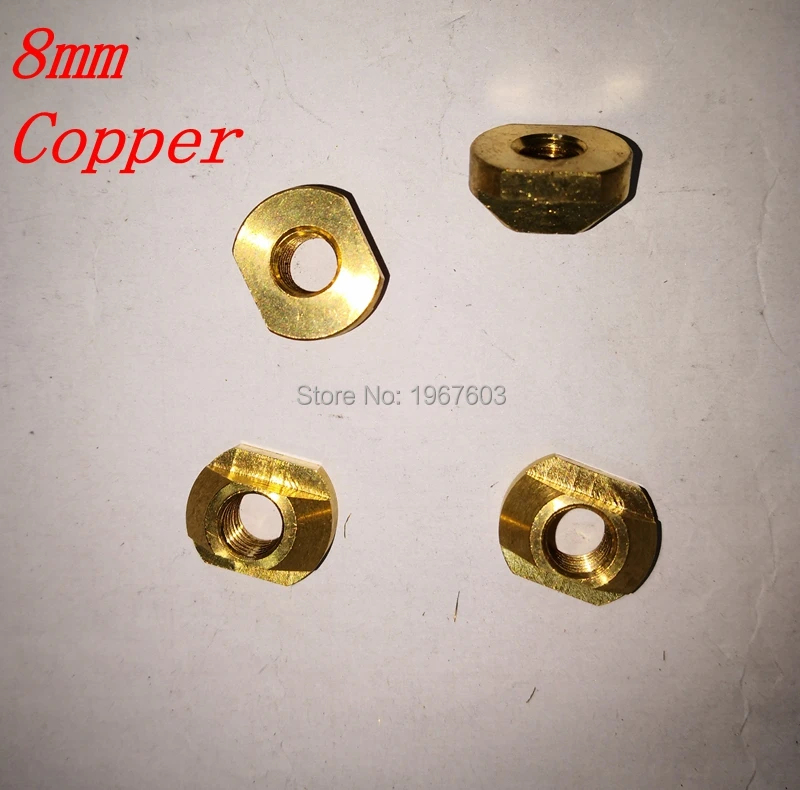 Mount Screws Hydrofoil T-Nuts Hydrofoil Mounting Bolt T-Nuts for All Hydrofoil Tracks Size M8/M6 4pcs/set smile