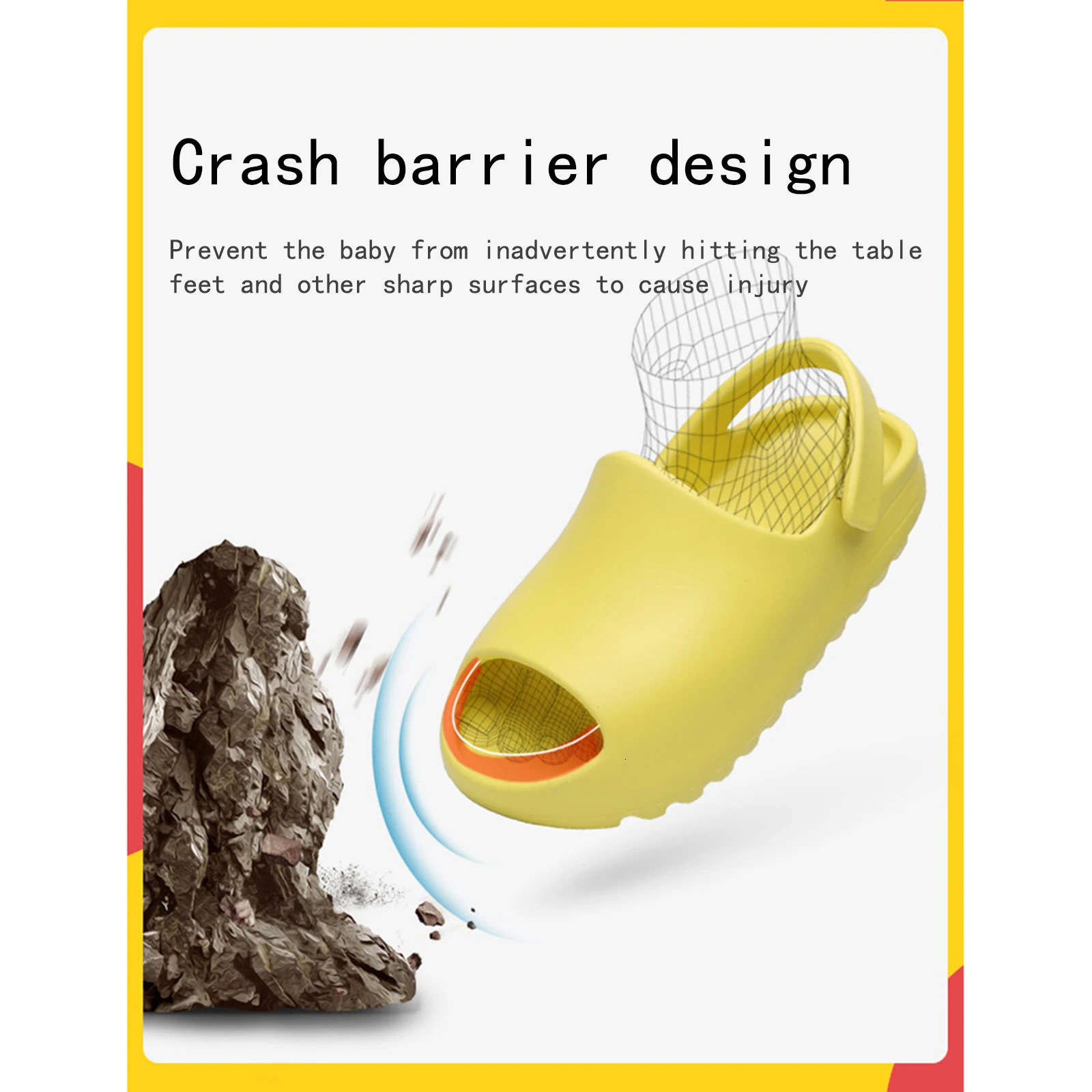 Summer Baby Toddler Kids SlipOn Sandals Boys Girls Foam Beach Slides Candy Color Children Lightweight Breathable Sandals 240409