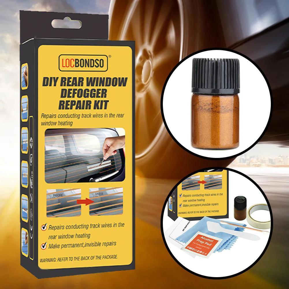 New DIY Car Rear Window Defogger Repair Kit Scratched Grid Defroster Broken Heater G7K8
