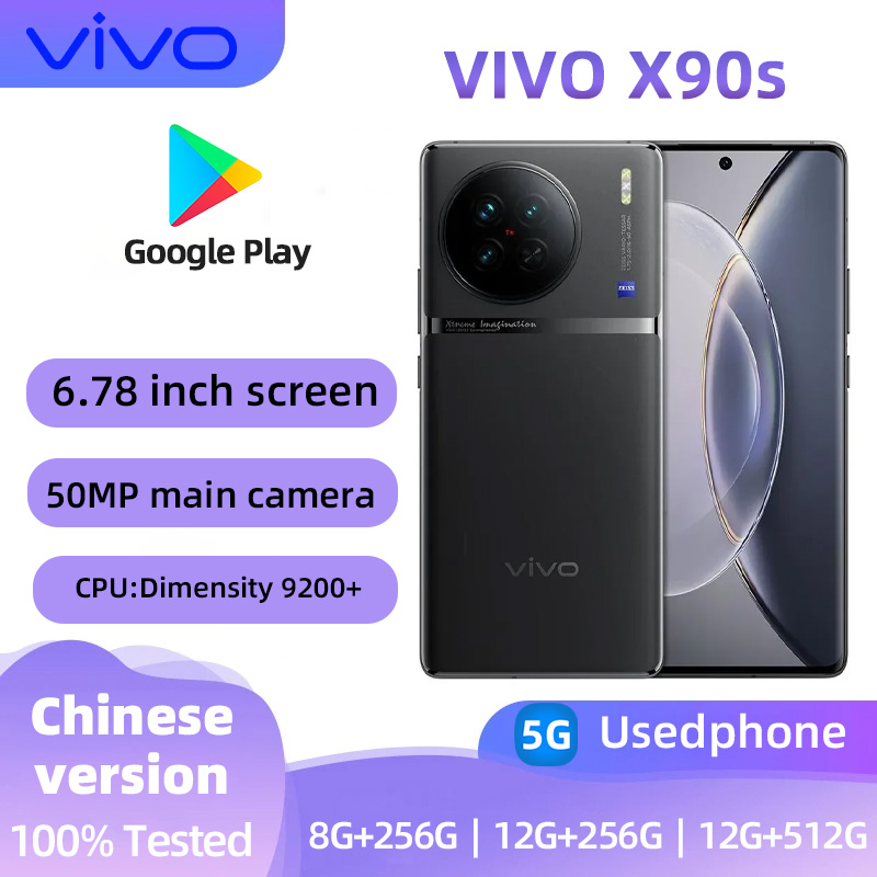 VIVO X90s 5g SmartPhone 6.78-Inches Screen 4810mAh Android ColorOS Used Phone