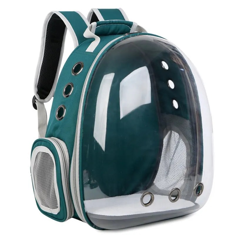 Cat Transparent Capsule Bubble Backpack Small Animal Puppy Kitty Bird Breathable Pet Carrier for Travel