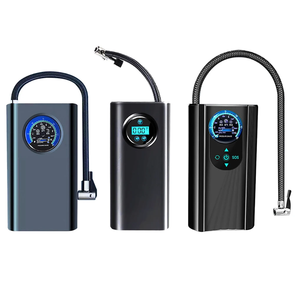12V Air Compressor Air Pump For Car Portable Tyre Inflator Electric Motorcycle Pump Air Compressor Car Automobile Inflator Tools