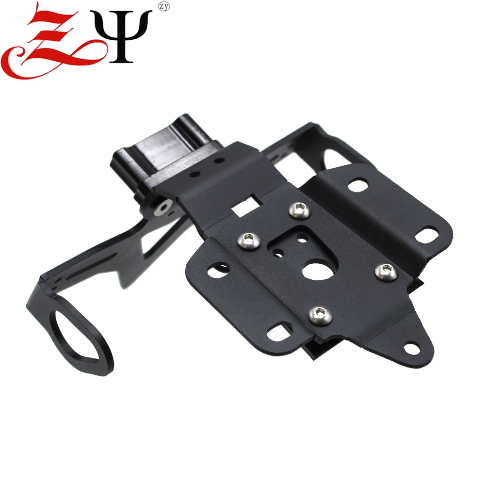 Motorcycle License Plate Holder LED Light For YAMAHA YZFR7 YZF R7 2021-2022 MT07 Rear Tail Tidy Fender Eliminator Kit Bracket
