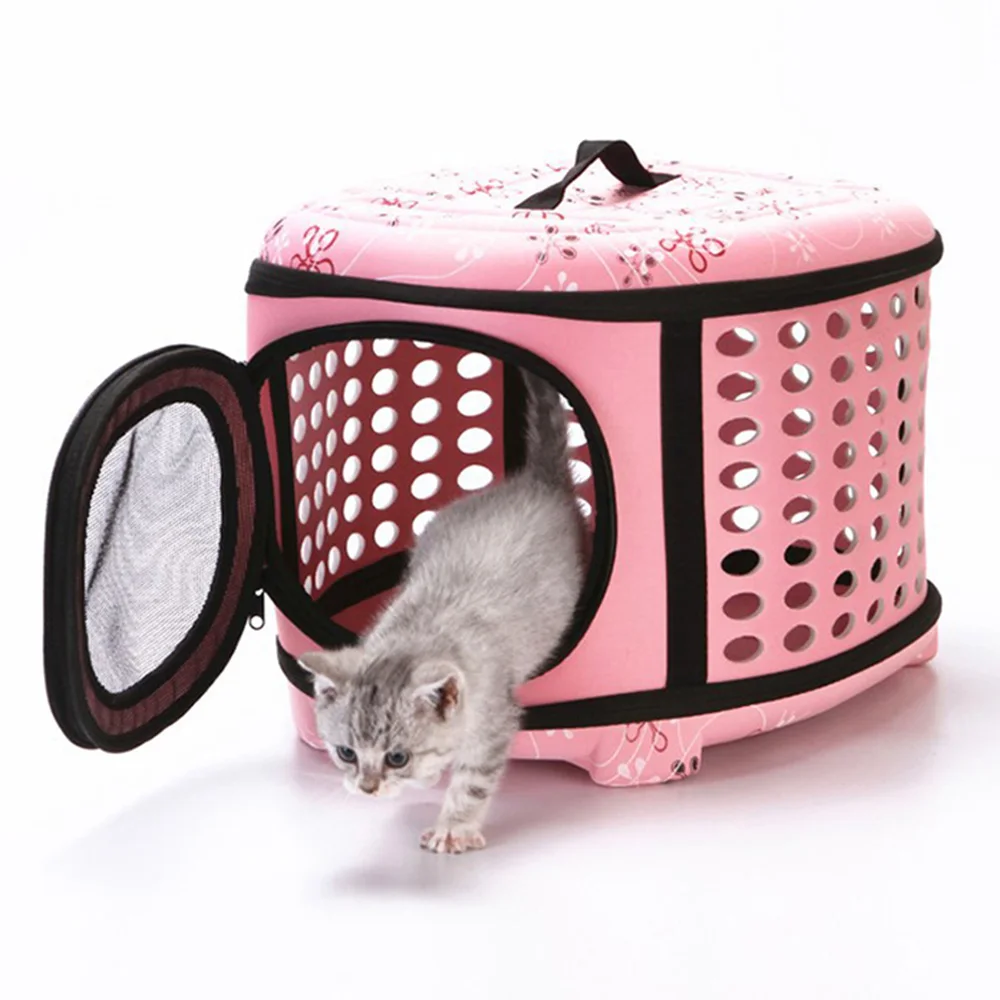 Others Dog Carrier Breathable Cat Carrier Bags Foldable Pet Bags Pet Carrier Small Dog Carrier Bag Cat Fanshional Design Externide Bag Cat Pack Dog H2