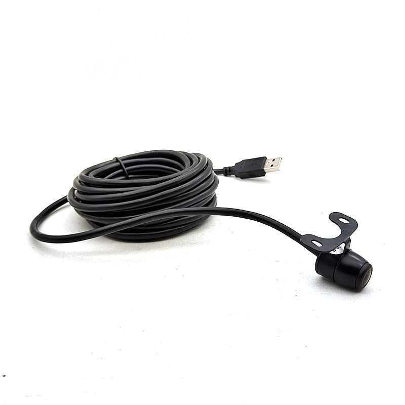 720P HD CMOS 2.8mm Wide Angle Lens IP67 UVC Waterpoof USB Car Reverse Camera 5meters/3meters Long cable