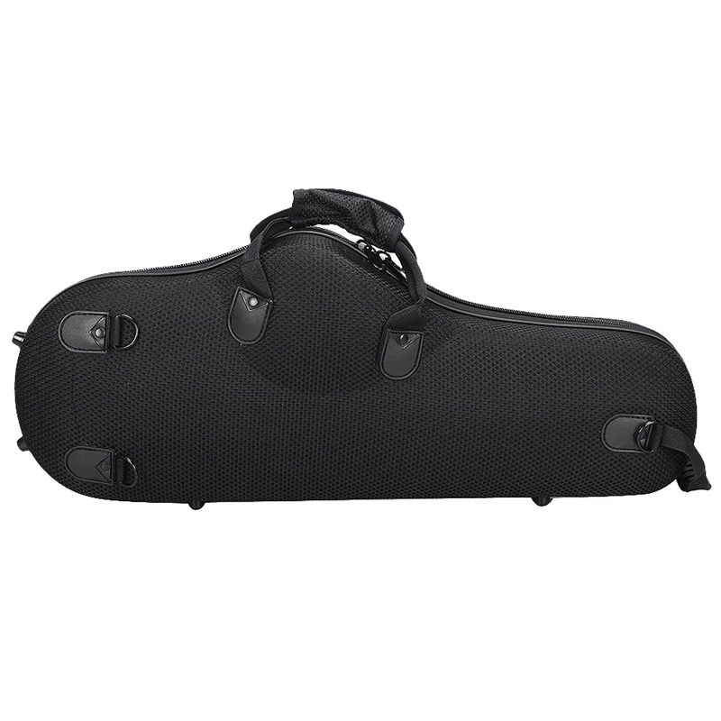 Water-Resistant Oxford Fabric Alto Saxophone Gig Bag Thicken Box Sax Soft Case with Adjustable Shoulder Strap Multi Colors