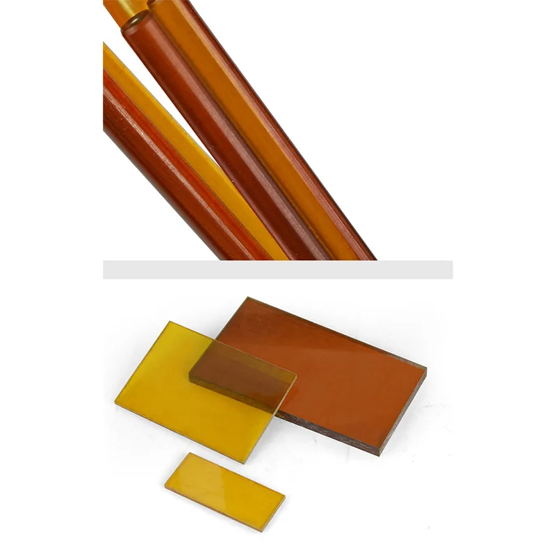 2pieces Ultem PEI Plate for DIY Knife Handle Making Material EDC Knife Shank Patch Ultem 2025 new Refit Tool Handicraft Making Material