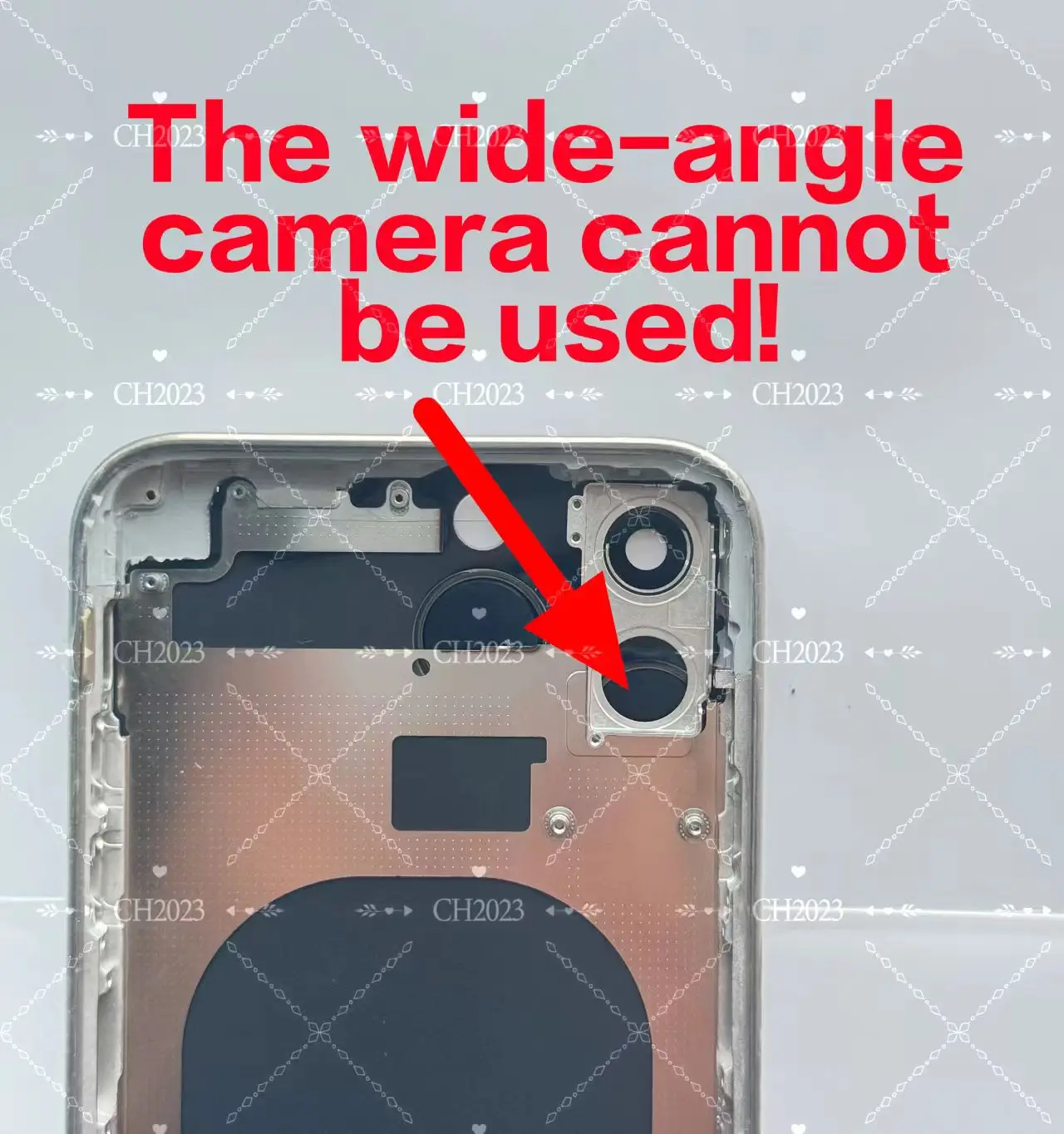 For iphone 11 Like 15 Pro Housing 11 Up To 15 Pro Housing Back DIY Back Cover Housing Battery Middle Frame Replacement