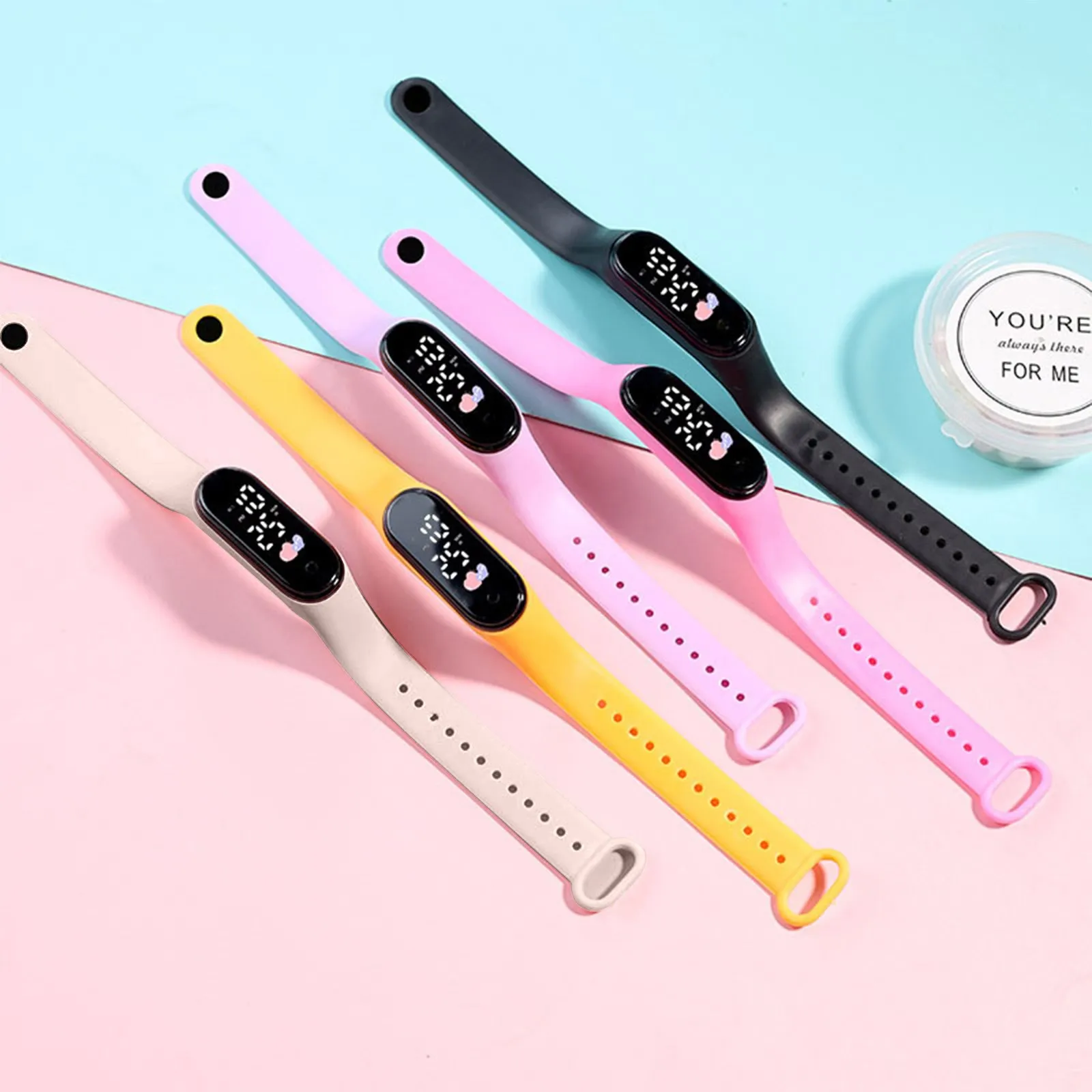 Children Digital Watch 2025 Outdoor Sports Silicone Bracelet Electronic Watch Kids Bracelet new Watches Boys Girls reloj montre