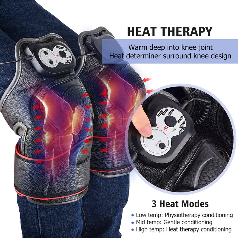 ff Apparatus Leg Rheumatoid Massage Joint Arthritis Physiotherapy Instrument Knee Infrared Support Brace Heating Massager r