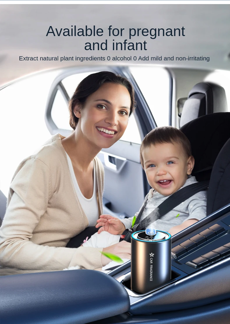 Car Air Refresher with starry projector Car intelligent aromatherapy Home aromatherapy diffuser car perfume home fragrance