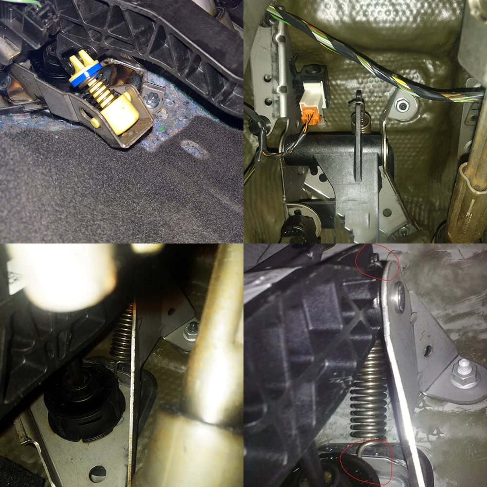 Car Clutch Pedal Return Spring Accessories For Ford Focus 2 2004 2005 2006 2007 2008 2009 2010 2011 2012 1463612 3M51-7L560-AB